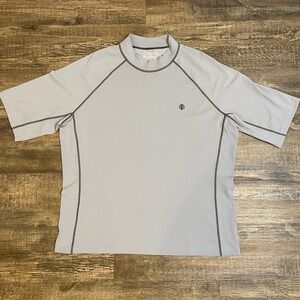 Coolibar‎ UPF 50+ Sun Protection Men's Size XL Swim Outdoor Shirt Gray EUC